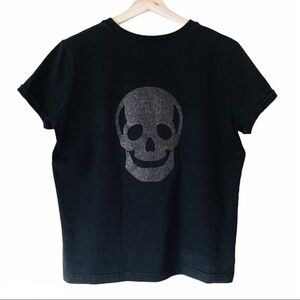 Seven Lab Glitter Skull Tee